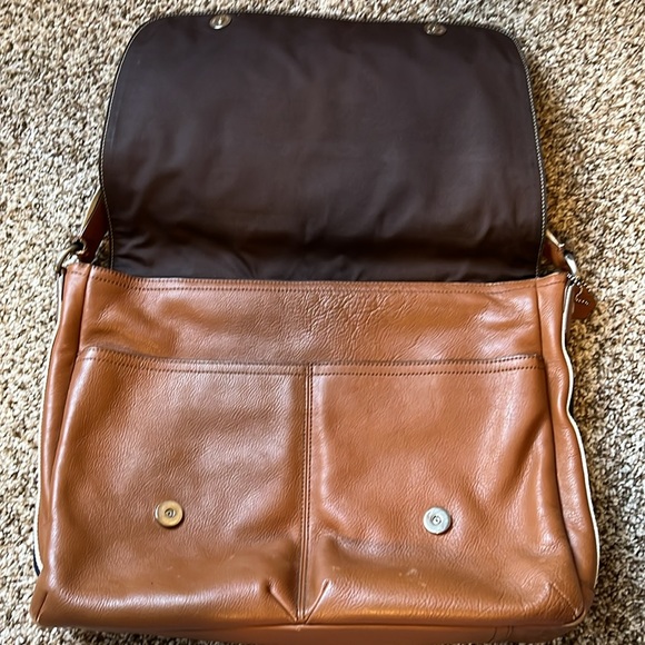 16” Coach Men’s Messenger Map Bag - Picture 5 of 7